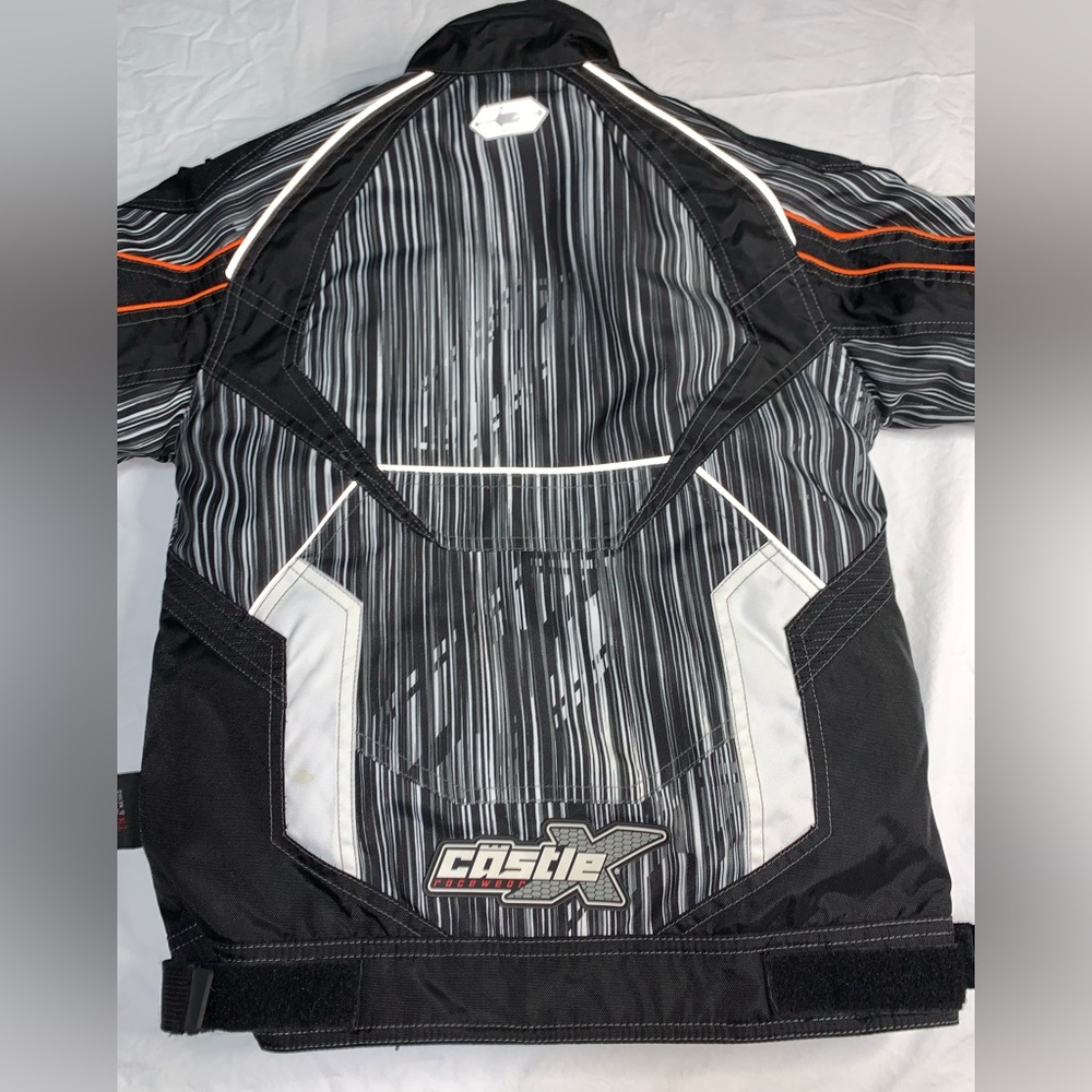 CASTLE X Racewear Snowmobile Jacket Switch special edition Skelton Racing Gear - Picture 5 of 11